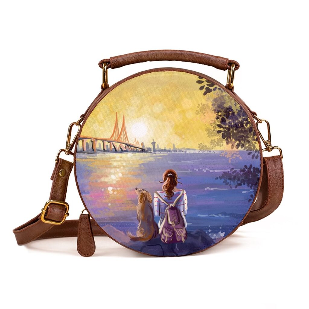 Kalankit Rakhi Gift For Sister | Side Sling Purse For Girls, Sling Bag For Women, Travel Crossbody Bags, Stylish Cross Sling Bags for Woman | Rakshabandhan Gift, Gifts For Sister On Rakhi